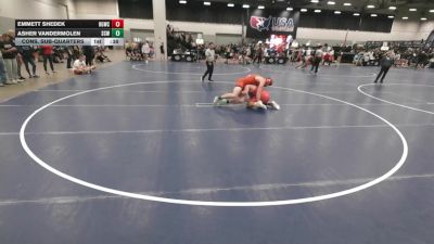 190 lbs Cons. Sub-quarters - Asher VanDerMolen, St. Charles WC vs Emmett Shedek, Big Game Wrestling Club
