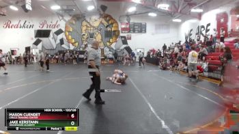 120/126 Quarterfinal - Jake Kerstann, Woodward Academy vs Mason Cuendet, Circle Training Center