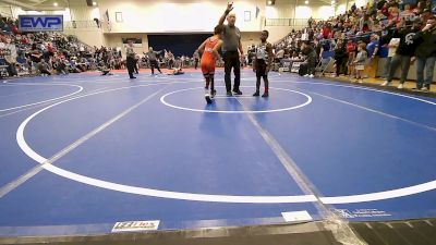 83 lbs Consi Of 8 #2 - Xavier Rose, Pin-King All Stars vs Chief Bourne, Morris Eagle Wrestling Club