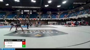 152 lbs Cons. Round 2 - Jacob Wurster, Wauconda vs Casey Lechuga, Jacobs