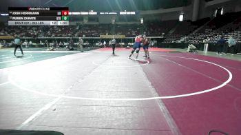 285 lbs Consi Of 16 #2 - Josh Herrmann, Liberty vs Ruben Zarate, Utah Tech