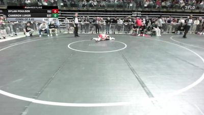 80 lbs Consi Of 8 #2 - Dylan Poulsen, Yale Street vs Cameron Luker, Buxton (NJ)
