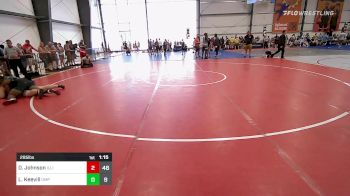 285 lbs Rr Rnd 3 - Dillan Johnson, Illinois Menace Lightning vs Liam Keevill, OMP Black