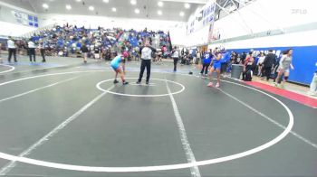 100 lbs Cons. Semi - Zariah Padilla, Gilroy vs Abigail Marquez, Marina