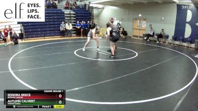 170 lbs. Champ. Round 3 - Sonora Reece, Broken Arrow vs Autumn Calvert, Winnetonka