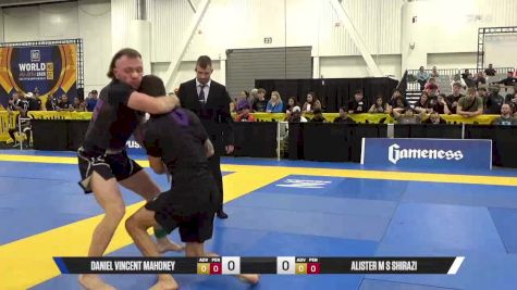 Alister M S Shirazi vs Daniel Vincent Mahoney 2025 World IBJJF Jiu-Jitsu No-Gi Championship