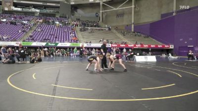 160 lbs Quarters & 1st Wb (16 Team) - Darby Weidl, Ottawa University vs Kylee Tait, Campbellsville University