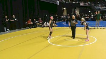 6A 100 lbs Quarterfinal - Katelynn Dockery, Bryan vs Xariah Sandoval, Wolfforth Frenship