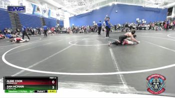 76 lbs Semifinal - Sam McMain, Platte Co. vs Albie Cook, Hoisington