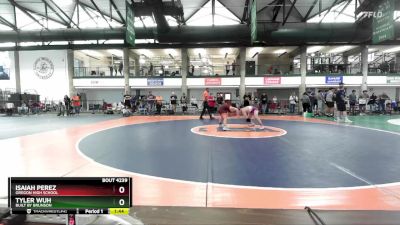 117-123 lbs Semifinal - Tyler Wuh, Built By Brunson vs Isaiah Perez, Oregon High School