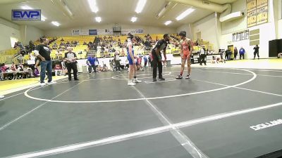 98 lbs Consolation - Santiago Guthrie, Tahlequah Wrestling Club vs Liam Hanley, Vinita