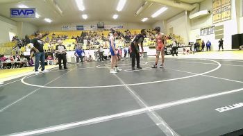 98 lbs Consolation - Santiago Guthrie, Tahlequah Wrestling Club vs Liam Hanley, Vinita