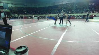 175 lbs Round Of 16 - Braxton Rinken, Blanchard High School vs Donald Sanders, Roosevelt Titans