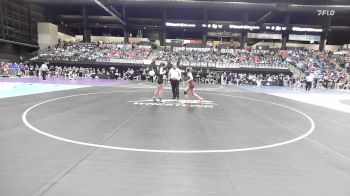 110 lbs Champ. Round 1 - Chloe Robben, Hays HS vs Miley Locke, Basehor-Linwood HS