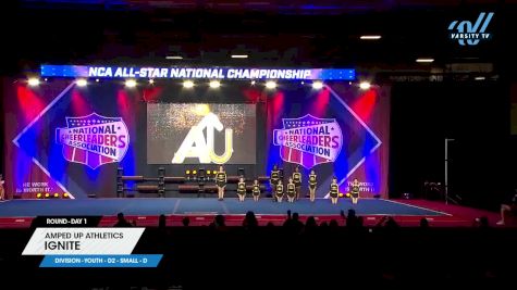 Amped Up Athletics - Ignite [2025 L1 Youth - D2 - Small - D Day 1] 2025 NCA All-Star National Championship