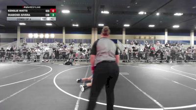 123 lbs Consi Of 4 - Kenslie Watts, Reign WC vs Diamond Juvera, CDM