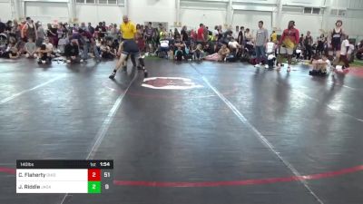 140 lbs Pools - Connor Flaherty, Ohio Gold 14K vs Justen Riddle, Jacket W.C.