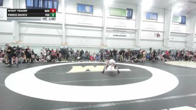 75 lbs Round Robin 2 - Wyatt Yeager, Warrior Ridge - MS vs Pierce Davich, Perry Gladiator - MS
