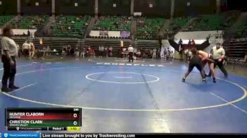 285 lbs Champ. Round 1 - Hunter Claborn, Decatur vs Christion Clark, Shades Valley