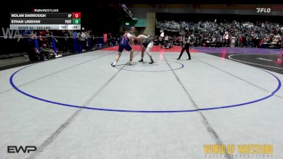 220 lbs Consi Of 16 #2 - Nolan Darrough, New Plymouth vs Ethan Linehan, Porterhouse