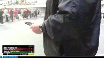 132 lbs Quarterfinals (8 Team) - Ben Timmerman, Rochester Mayo vs Tycho Carmichael, Bettendorf