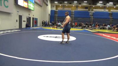 285 lbs Champ. Round 1 - Peter Fulgentes, Unattached-Vanguard vs Hunter Vander Heiden, California Baptist