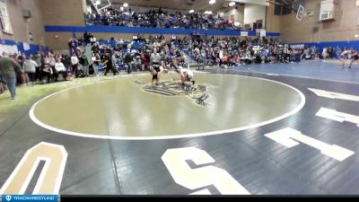 125lbs Cons. Round 4 - Madisen Bowers, Lake Stevens (Girls) vs Marilyn Mentado, McKay