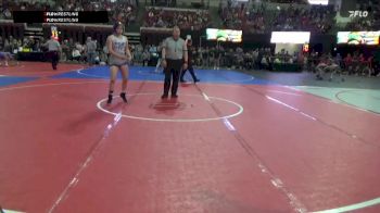151 lbs Quarterfinal - Haylie Massa, Team Champs vs Brooke Werth, Shepherd Girls