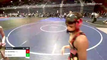 109 lbs Round Of 16 - Devin Seanz, Western Slope Elite vs Brayden Torstenbo, Rawlins WC