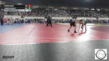 100 lbs Consi Of 32 #2 - Ryker Wade, Poteau vs Joseph Staats, Lawton, MacArthur Ok
