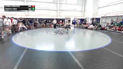 146 lbs Round Robin 2 - Logan Lombardo, Lumberyard Wrestling-HS vs Timofey Husk, University Hawks Wrestling Club
