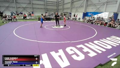 100 lbs Round 2 (8 Team) - Cade Sursely, Minnesota Red vs Tanner Tran, Tennessee
