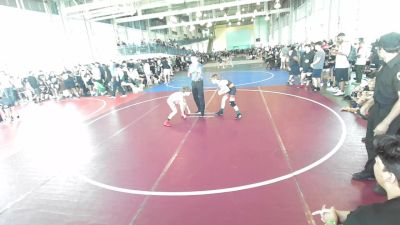 83 lbs Quarterfinal - Aaron Lopez, Red Wave vs Rylan Mason, Little Rascals