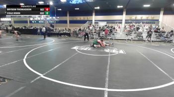 144 lbs Round Of 32 - Bryson Thomasson, Hazen WC vs Cole Irwin, Gold Rush Wr Ac