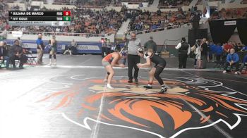 140-D2 3rd Place Match - Ivy Odle, Thunderbird High School vs Juliana De Marco, Poston Butte High School