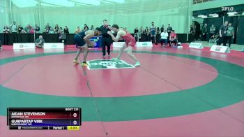 92 kg Round 2 - Aidan Stevenson, Edmonton WC vs Gurpartap Virk, Independent WC