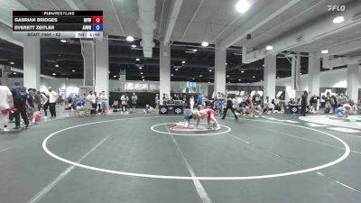 62 lbs Cons. Round 2 - Gabrian Bridges, Marshfield Youth Wrestling vs Everett Zeitler, Aviators Wrestling