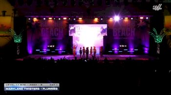 Maryland Twisters - Flurries [2026 L1.1 Mini - PREP - B Day 1] 2026 ACDA Reach the Beach Grand Nationals DI/Worlds