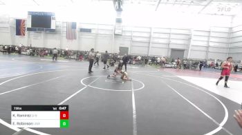73 lbs Consolation - Kai Ramirez, LV Bears WC vs Easton Robinson, Legends Of Gold LV