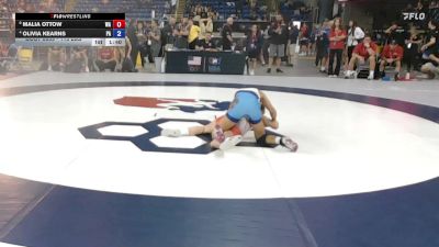 115 lbs Cons. Semis - Malia Ottow, WA vs Olivia Kearns, PA