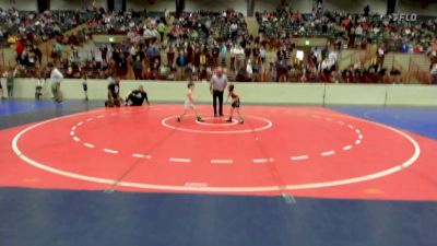 46 lbs Consi Of 8 #1 - Ryan Worthey, Rockmart Takedown Club vs Clayton Tucker, Georgia