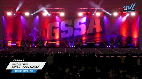 Encore Cheer - Sweet and Sassy [2025 L1.1 Youth - PREP Day 1] 2025 GSSA Grand Nationals