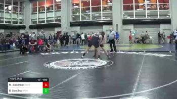 215 lbs Round Of 32 - Max Anderson, Bear River vs Beau Sanchez, American Fork