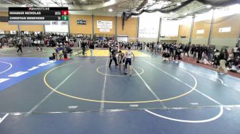 106 lbs Consi Of 8 #2 - Khamari Nicholas, Davies Career & Tech Academy vs Christian Benevides, Toll Gate