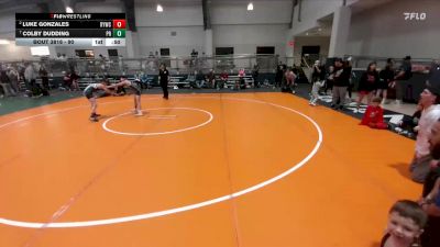 90 lbs 5th Place Match - Colby Dudding, Panhandle RTC vs Luke Gonzales, Randall Youth Wrestling Club