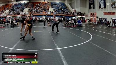 138 lbs Cons. Semi - Antonio Richardson, St. Frances Academy vs Reid Haynes, Archbishop Spalding