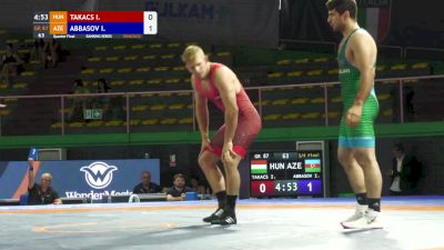 87 kg Quarterfinal - Islam Abbasov, AZE vs Istvan Takacs, HUN