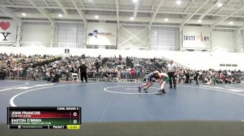 86 lbs Cons. Round 3 - John Francois, Club Not Listed vs Easton O`Brien, Shenendehowa Wrestling Club