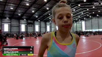 82 lbs Finals (8 Team) - Emily Johnson, Beast Mode Green vs Chloe Collins, Gunz And Rosez