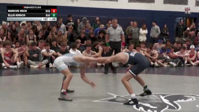 132 lbs Ellis Kirsch, Blair Academy vs Marcus Heck, Wyoming Seminary